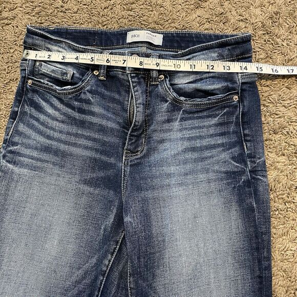 BKE Jeans Womens 26x29.5 Parker Universal Fit High Rise Super Flare Distressed - Picture 8 of 16